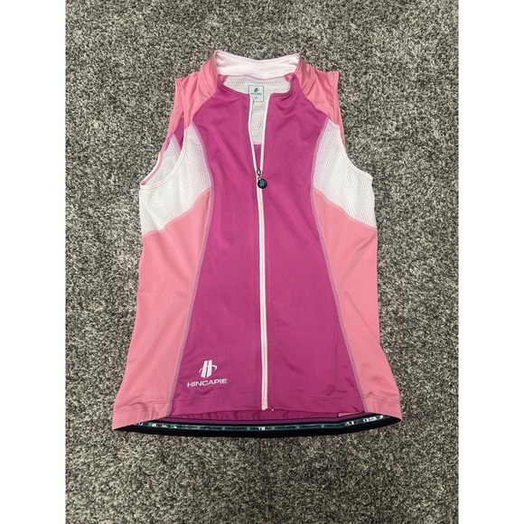 Hincapie Jackets & Blazers - Hincapie Women's M Cycling Vest Full Zip Sleeveless Breathable Back Pockets